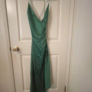 Ser.O.Ya Emma Silk Green Dress Size XS
